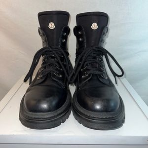 Moncler - Gently Worn Egide Hiking Boot in Smooth Leather Size 11 - Just Cleaned